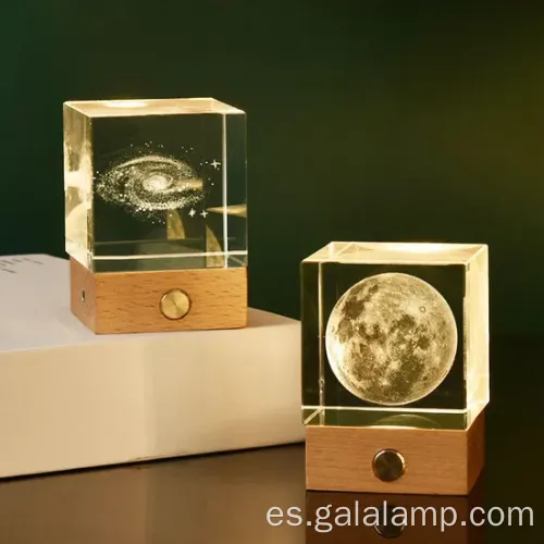 Luz de madera láser de láser 3D luz de madera nocturna